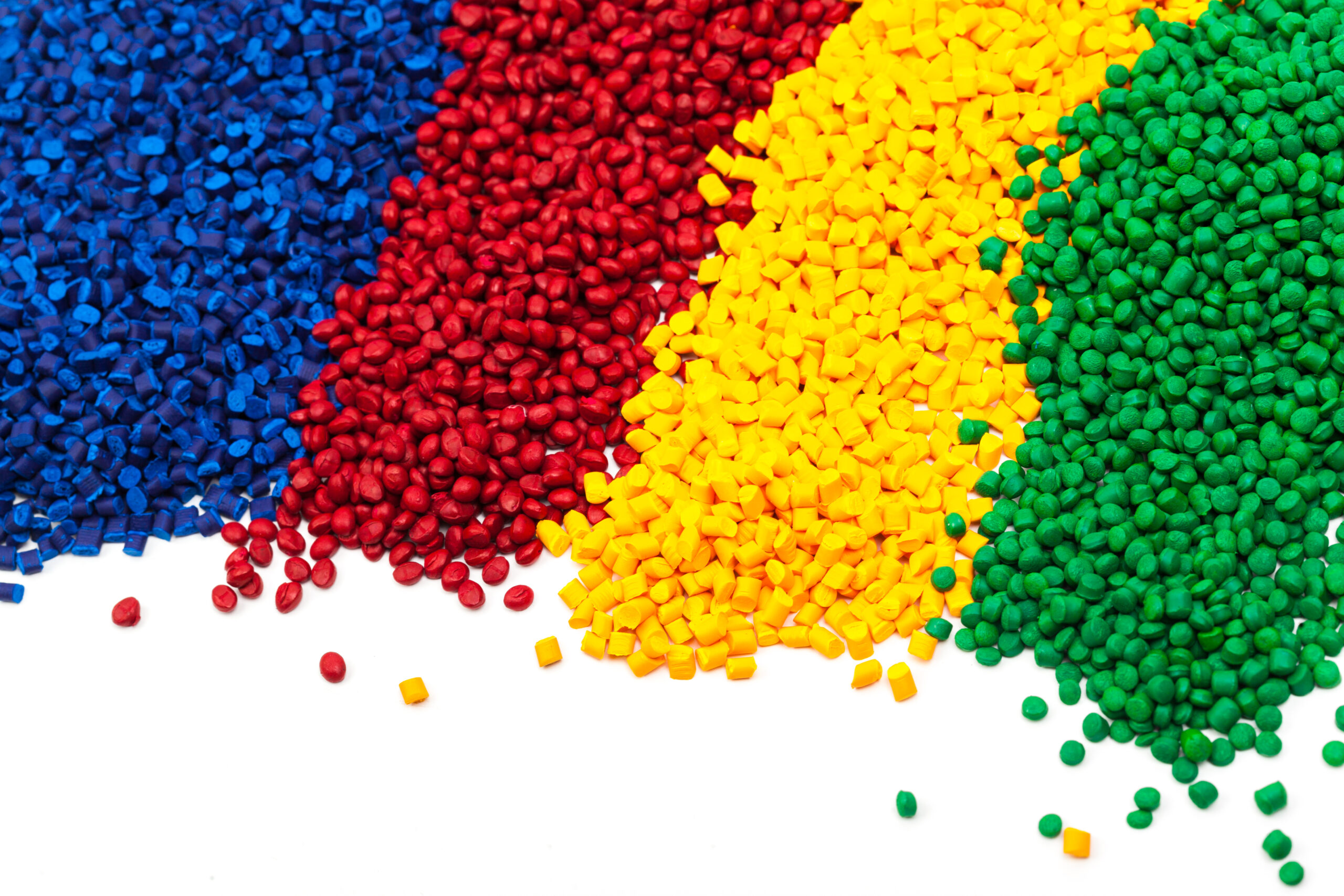 Tinted Plastic Granulate For Injection Moulding Process